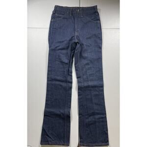 Vintage American Denim Jeans Men’s 26x30 Blue Dark Wash Cowboy‎ Western USA 80s